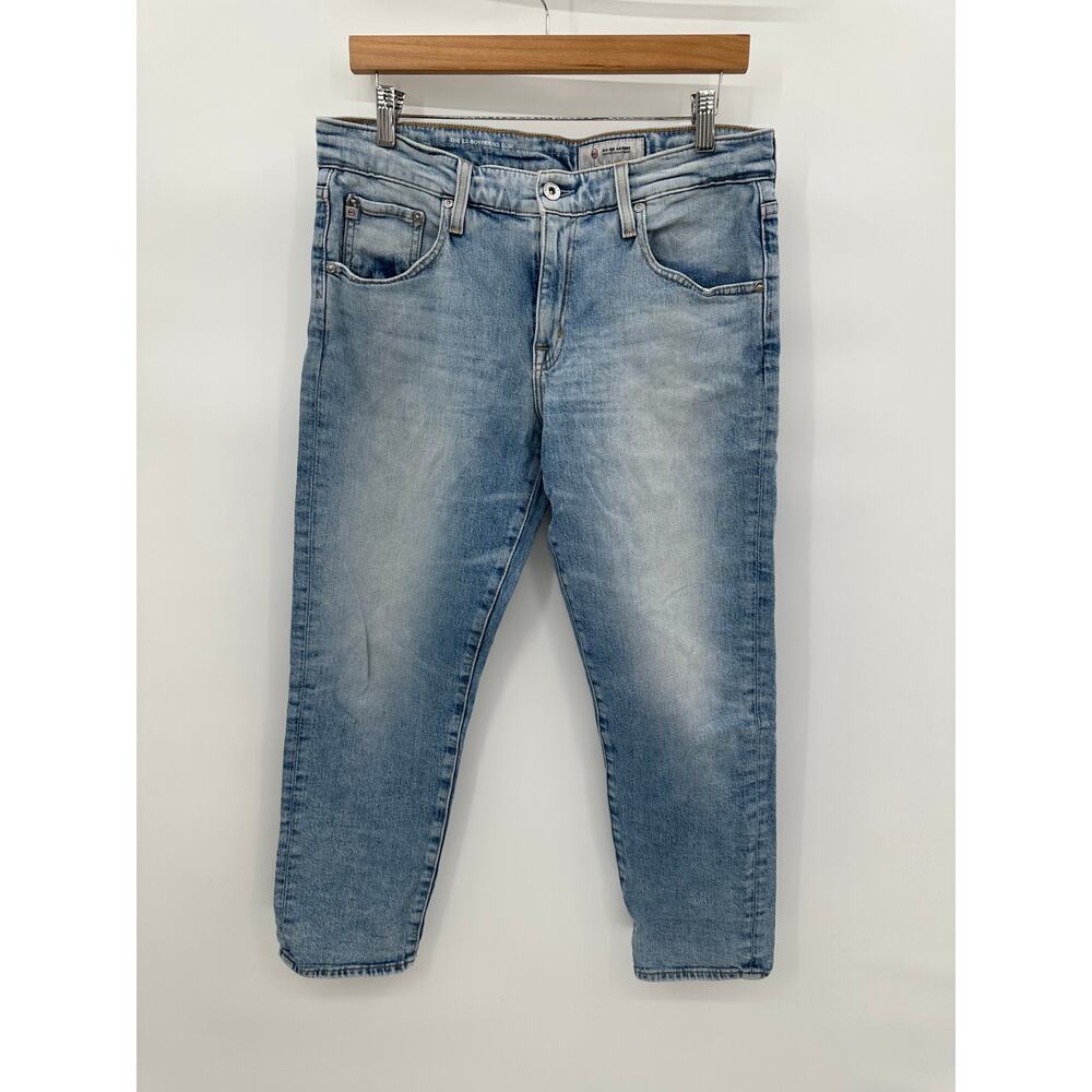 AG Adriano Goldschmied The Ex Boyfriend Slim Medium Wash Jeans Denim Size 30